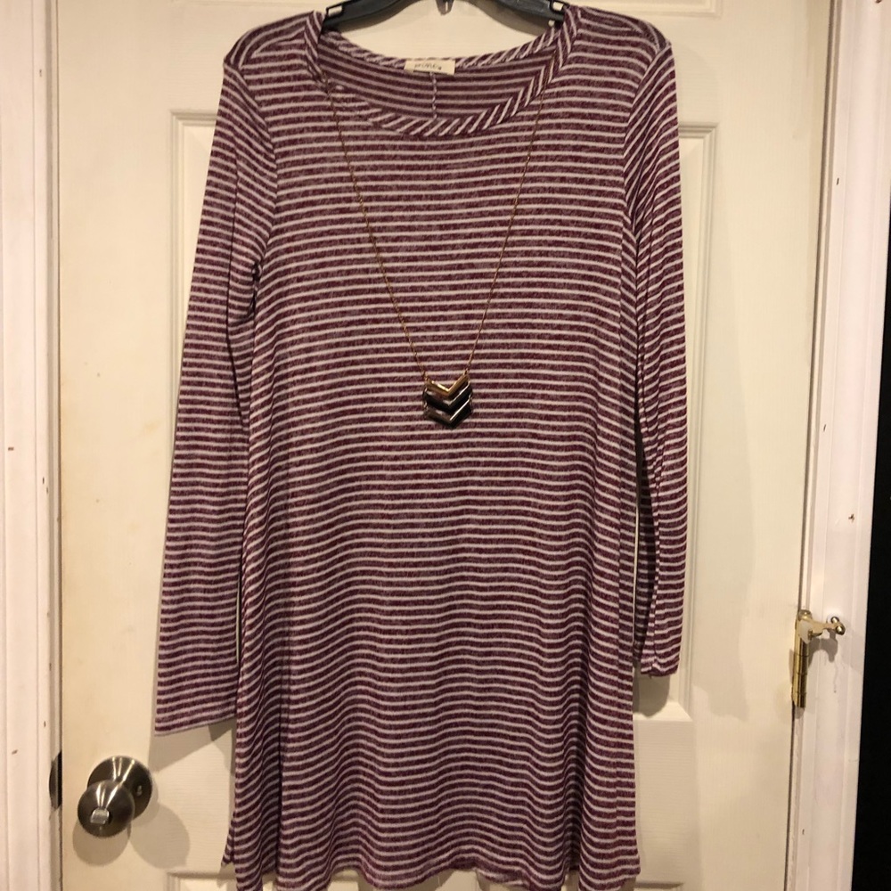 Long sleeved dress